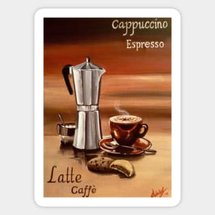Coffee House Sticker